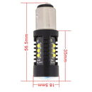 2 PCS MZ 10W 1080LM 5500K 1157 12 XB-D LED Car Brake Lights BAY15D Reverse Lamps Car Tail Parking Light Auto Turn Signals, DC 12-24V(White Light)