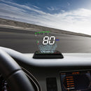 A900 OBD2 3.5 inch Vehicle-mounted Head Up Display Security System, Support Car Speed / Engine Revolving Speed Display / Water Temperature / Voltage / Driving Mileage