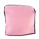 2 PCS Children Baby Safety Strap Soft Headrest Neck Support Pillow Shoulder Pad for Car Safety Seatbelt(Pink)