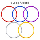 Car Auto Steering Wheel Ring Cover Trim Sticker Decoration for Audi A4L / A3 / A5 2017-2019(Blue)