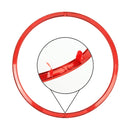 Car Auto Steering Wheel Ring Cover Trim Sticker Decoration for Audi A4L / A3 / A5 2017-2019(Red)