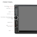 7018B 7.0 inch HD Touch Screen Dual DIN Car Radio Bluetooth Stereo MP3 / MP4 / MP5 Player with Remote Control, with Rearview Camera, 6800 Module, Support FM / TF Card / USB Flash Disk