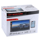 7018B 7.0 inch HD Touch Screen Dual DIN Car Radio Bluetooth Stereo MP3 / MP4 / MP5 Player with Remote Control, with Rearview Camera, 6800 Module, Support FM / TF Card / USB Flash Disk