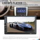 7018B 7.0 inch HD Touch Screen Dual DIN Car Radio Bluetooth Stereo MP3 / MP4 / MP5 Player with Remote Control, with Rearview Camera, 6800 Module, Support FM / TF Card / USB Flash Disk