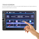 7018B 7.0 inch HD Touch Screen Dual DIN Car Radio Bluetooth Stereo MP3 / MP4 / MP5 Player with Remote Control, with Rearview Camera, 6800 Module, Support FM / TF Card / USB Flash Disk