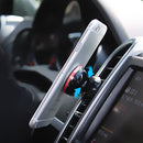 360 Degree Rotatable Universal Non Magnetic Nanometer Micro-suction Car Air Vent Phone Holder Stand for 3.5 - 5.5 inch iPhone, Galaxy, Huawei, Xiaomi, Sony, LG, HTC, Google and other Smartphones(Red)