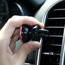 360 Degree Rotatable Universal Non Magnetic Nanometer Micro-suction Car Air Vent Phone Holder Stand for 3.5 - 5.5 inch iPhone, Galaxy, Huawei, Xiaomi, Sony, LG, HTC, Google and other Smartphones(Red)