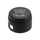 Car Start Stop Engine Button Switch Replace Cover 61319153832 for BMW 5 / 6 / 7 Series F Chassis without Start and Stop 2009-2013 (Black)