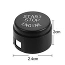 Car Start Stop Engine Button Switch Replace Cover 61319153832 for BMW 5 / 6 / 7 Series F Chassis without Start and Stop 2009-2013(Red)