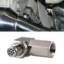 90 Degree Car Oxygen Sensor Spacer Engine Light CEL Check Bung Mini Catalytic Converter M18 x 1.5