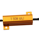 2 PCS Car Canbus Error Canceller Decoder Load Resistor LED 50W 6 Ohm No Blinking Decoder