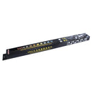 5050 20W 48 LED RGB Car Truck Remote Colorful Knight Rider LED Strobe Scanner Flash Strip Light, DC 12V Cable Length: 130cm(Red Light)