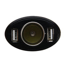 Vehicle Power Supply Extended Seat One-hole Power Expansion Seat with Car Dual USB Charger