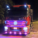 10 PCS 20W 4 LEDs SMD 5630 White Light + Yellow Light Daytime Running Light Turn Light Eagle Eye Light, DC 12V, Cable Length: 90cm