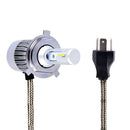 2 PCS H4 36W 3800LM 6000K 12 High Power LED White Headlamp, DC 8-48V