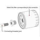 Car Oil Filter Adapters 5/8-24 Threaded Joints