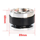 Universal 60mm Car Steering Wheel Quick Release HUB Racing Adapter Snap Off Boss Kit(Gold)