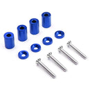 4 PCS Car Modified Isolation Column Engine Cover Blocked Up Screw Engine Turbine Ventilation Gasket Screw Washer (Blue)