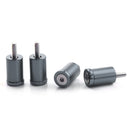 4 PCS Car Modified Isolation Column Engine Cover Blocked Up Screw Engine Turbine Ventilation Gasket Screw Washer (Silver Grey)