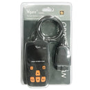 Vgate VS890S Professional OBDII Diagnostic Code Scanner Tool, Supported Multi Languages(Black)