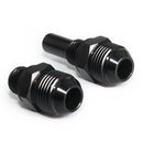 2 PCS Car Transmission Oil Cooler Adapters AN8-1/4NPS Threaded Joints