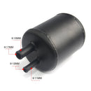 Universal Car Compact Baffled Oil Catch Can Waste Oil Recovery Tank Cooling Oil Can