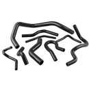 9 PCS Auto Silicone Radiator Hose Kit for Honda Civic D15 D16 EG EK 1992-2000(Black)