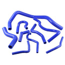9 PCS Auto Silicone Radiator Hose Kit for Honda Civic D15 D16 EG EK 1992-2000(Blue)