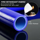 9 PCS Auto Silicone Radiator Hose Kit for Honda Civic D15 D16 EG EK 1992-2000(Blue)