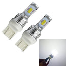 2 PCS T20/7443 72W 1000LM 6000-6500K Super Bright White Light Car Tail Brake LED Bulbs, DC 12-24V
