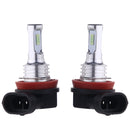 2 PCS H8/H11 72W 1000LM 6000-6500K Super Bright White Light Car Fog LED Bulbs, DC 12-24V (Ice Blue Light)