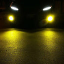 2 PCS H16(EU) 72W 1000LM 6000-6500K Super Bright White Light Car Fog LED Bulbs, DC 12-24V