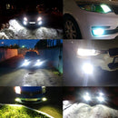 2 PCS H16(EU) 72W 1000LM 6000-6500K Super Bright White Light Car Fog LED Bulbs, DC 12-24V