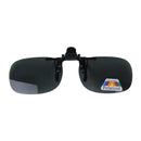 Polarized Clip-on Flip Up Plastic Clip Sunglasses Lenses Glasses Unbreakable Driving Fishing Outdoor Sport