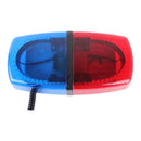 25W 240 LEDs Red Light + Blue Light Waterproof Strobe Light Dome Warning Light, DC 12Vï¼Œ Wire Length: 60cm