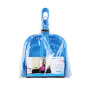 Mini Desktop Car Keyboard Sweep Cleaning Brush Small Broom Dustpan Set(Blue)