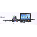 IMOUNT Car Headrest Mount 2 in 1 Car Back Seat Headrest Mount Tablet and Phone Holder with 360 Degree Adjustable Rotatio, For iPhone, Galaxy, Huawei, Xiaomi, Sony, LG, HTC, Google and other Smartphones, iPad, Tablet, Phone