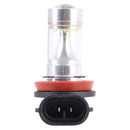 2 PCS H8/H11 30W 350 LM 6000K White Light CREE 6 LED Car Fog Light Bulb, DC 12V