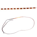 5 PCS 45 LED 3528 SMD Waterproof Flexible Car Strip Light for Car Decoration, DC 12V, Length: 90cm(Blue Light)