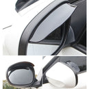 1 Pair Car Rearview Mirror Rain Blades Car Back Mirror Eyebrow Rain Cover Car Rearview Mirror Eyebrow Covers Flexible Protection Rainproof Decoration Accessories(Brown)