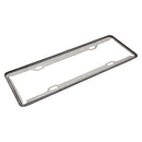 2 PCS Stainless Steel License Plate Frame Car License Plate Frame Holder
