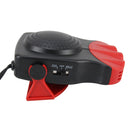 DC 12V 150W Cold and Warm Dual Use Three Outlet Car Auto Electronic Heater Fan Windshield Defroster Demister(Red)