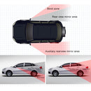 SHUNWEI Car Adjustable Blind Spot Mirror Wide Angle Auxiliary Rear View Side Mirror