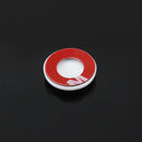 12 PCS Plastic Flat Head Screw Cap Cover Screw Cover Car Decoration Screw Nut Covers(White)