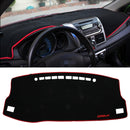 Car Light Instrument Panel Sunscreen Dashboard Mats Cover for Toyota New Corolla (2014-2018)ï¼ŒPlease Note Model and Year(Red)