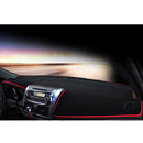 Car Light Instrument Panel Sunscreen Dashboard Mats Cover for Toyota New Corolla (2014-2018)ï¼ŒPlease Note Model and Year(Red)