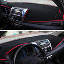 Car Light Instrument Panel Sunscreen Dashboard Mats Cover for Toyota New Corolla (2014-2018)ï¼ŒPlease Note Model and Year(Red)