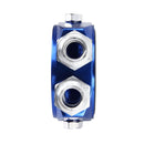 Universal Car Modified Instrument Dedicated Cake Oil Temperature Hydraulic Gauge Adapter Seat, Random Color Delivery