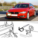Car Front Bumper Tow Hook License Plate Mounting Bracket Holder for BMW F Series