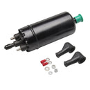 Car 140L/H High Flow In-Line Injection Fuel Pump External Electric Fuel Pump Flow 0580464038 for Mercedes-Benz / Renault / Peugeot / Opel / BMW / Citroen (Black)